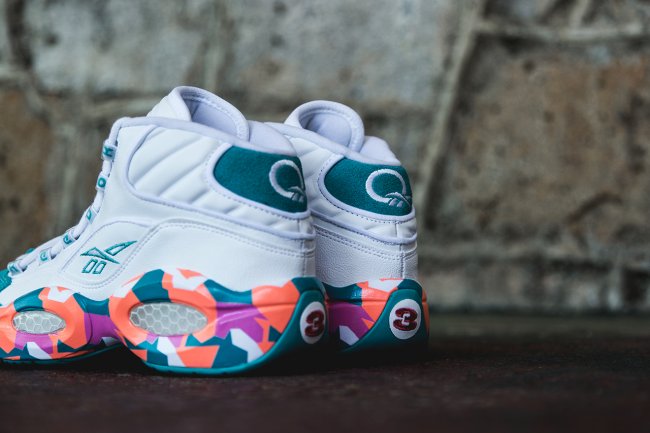 Reebok Question 艾佛森战靴 Reebok Question Mid “White Noise” 美图欣赏