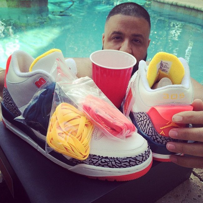 AJ3,Air Jordan 3,SoleFly AJ3联名球鞋 DJ Khaled 网晒 SoleFly x Air Jordan 3 “Lotto”