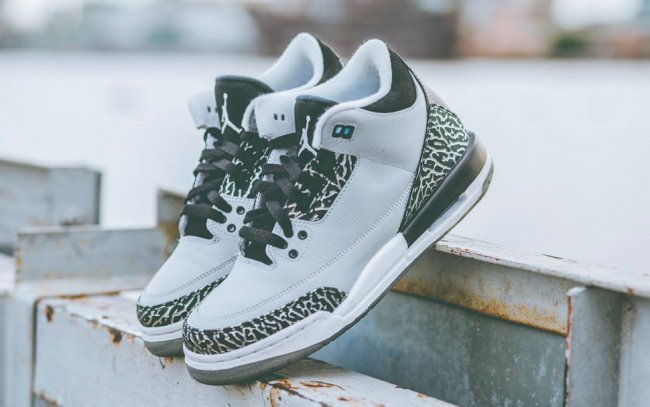 AJ3,Air Jordan 3,136064-004,39 AJ3灰狼136064-004 398614-004 Air Jordan 3 GS “Wolf Grey” 实物图赏