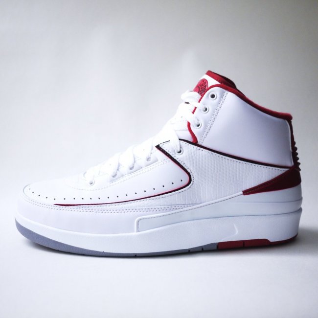 AJ2白红,AJ2,Air Jordan 2,385475- AJ2 385475-102 Air Jordan 2 OG “Varsity Red” 高清实物图赏