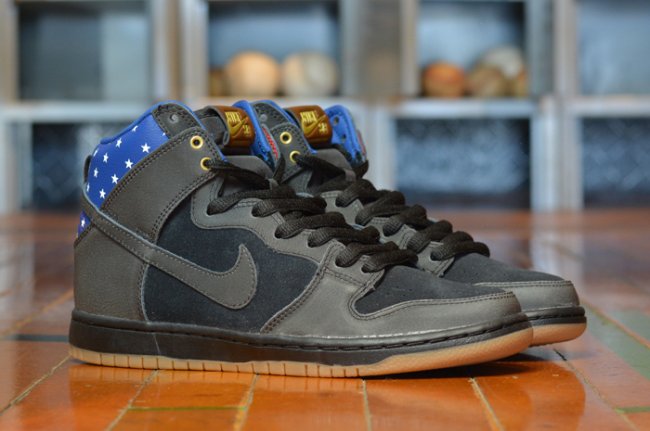 Nike,Dunk SB  Nike SB Dunk High ＂Captain America＂ 美国队长配色发售