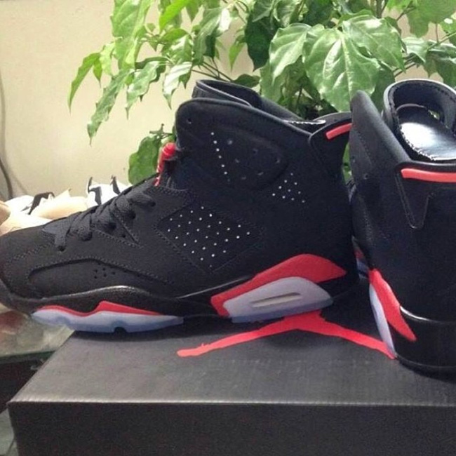 AJ6,Air Jordan 6 AJ6黑红 Air Jordan 6 ＂Black Infrared＂ 2014 款清晰图片曝光