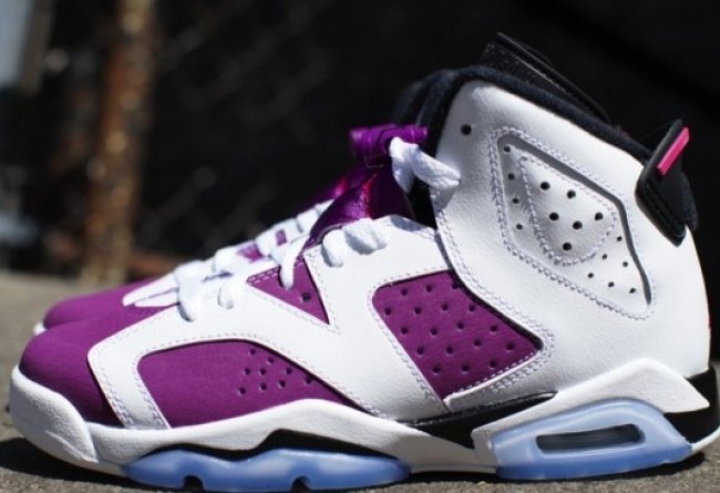 AJ6,Air Jordan 6,543390-127 AJ6女款女鞋543390-127 Air Jordan 6 GS ＂Vivid Pink＂ 发售提醒