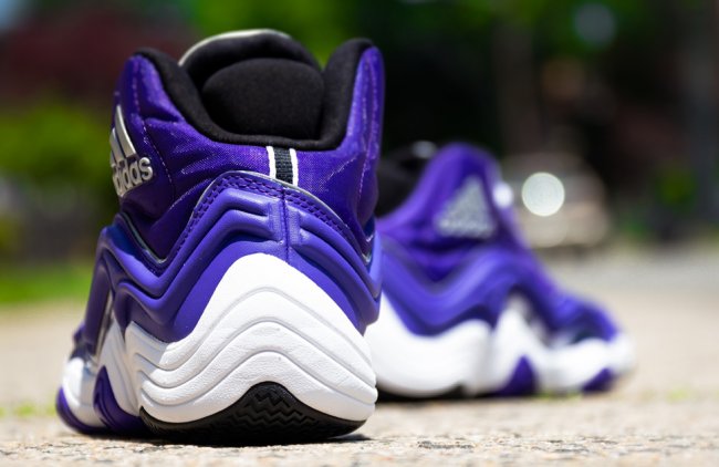 adidas Crazy 2 科比二代战靴复刻 adidas Crazy 2 KB8 II “Power Purple”实物图赏