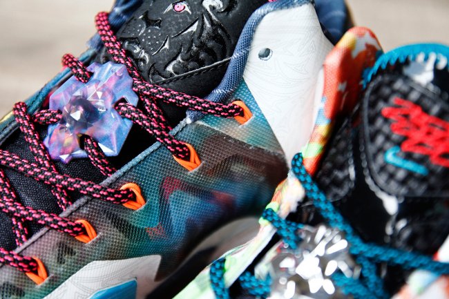 LBJ11,LeBron 11,What The LeBro LBJ11 650884-400 LeBron 11 “What the LeBron” 实物近赏