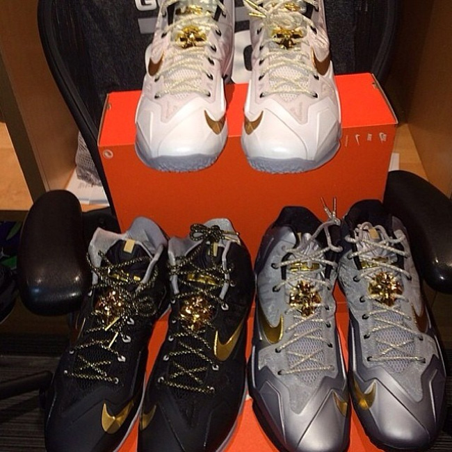 LBJ11,LeBron 11 LBJ11 吉诺比利总决赛战靴 LeBron 11 PE 曝光