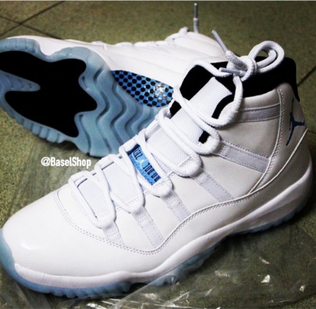 AJ11,AJ11传奇蓝,Air Jordan 11,378 AJ11传奇蓝378037-117 Air Jordan 11 “Legend Blue” 实物新照