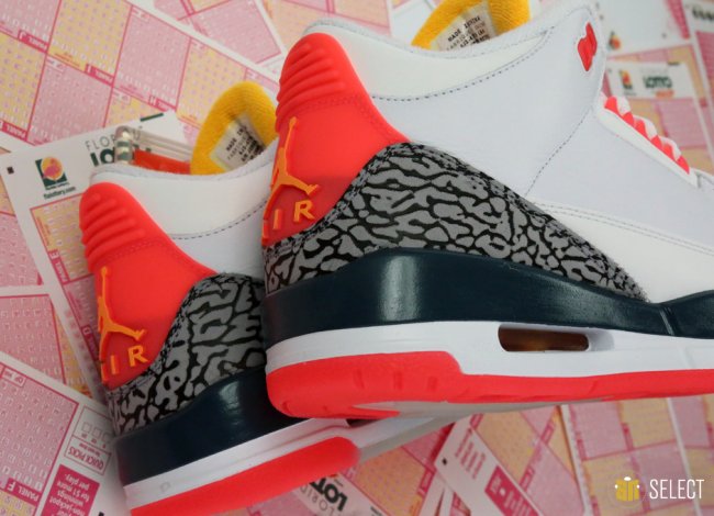 AJ3,Air Jordan 3 AJ3乐透彩票联名 SoleFly x Air Jordan 3 “Lotto” 实物图赏