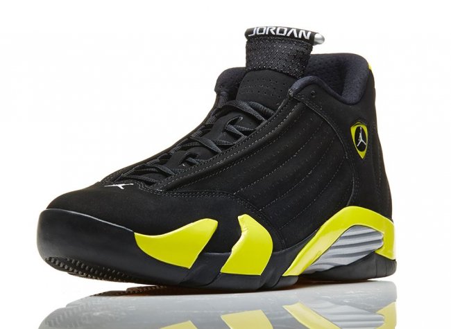 AJ14,AJ14雷公,Air Jordan 14,4874 AJ14 487471-070发售日期 Air Jordan 14 ＂Thunder＂ 雷公 7 月 4 日正式发售