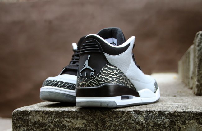 136064-004,AJ3,Air Jordan 3 136064-004 AJ3灰狼配色 Air Jordan 3 “Wolf Grey” 美图欣赏