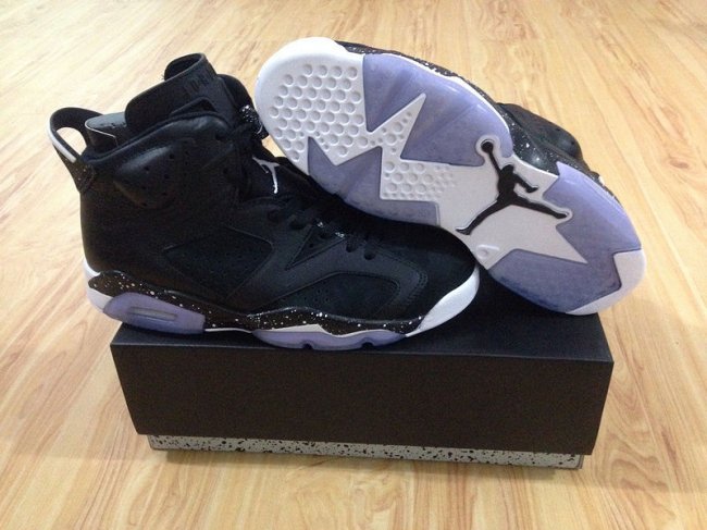 AJ6奥利奥,AJ6,Air Jordan 6 AJ6奥利奥 Air Jordan 6 “Black Oreo” 奥利奥配色实物曝光