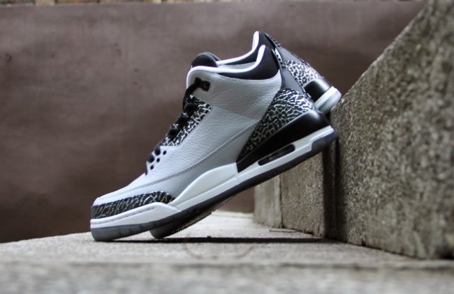 Air Jordan 3 Wolf Grey 136064 004 AJ3 FLIGHTCLUB SNEAKER