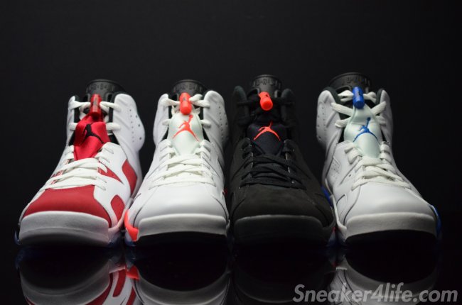 AJ6,Air Jordan 6,AJ6黑红 AJ6黑红2014发售信息 2014 款 Air Jordan 6 OG 大集合