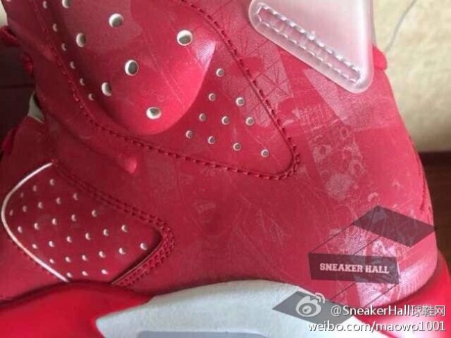 717302-600,AJ6,Air Jordan 6 AJ6 717302-600 Air Jordan 6 “Slam Dunk” 灌篮高手更多细节图赏