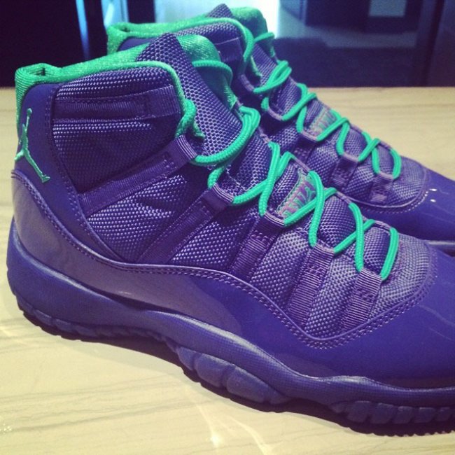 AJ11,Air Jordan 11 AJ11 Air Jordan 11 GS “Hornets” 黄蜂配色实物图赏