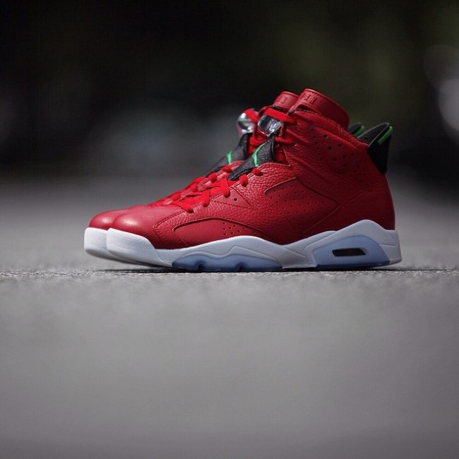 694091-625,AJ6,Air Jordan 6 694091-625 AJ6 Air Jordan 6 “Spizike” 实物图赏