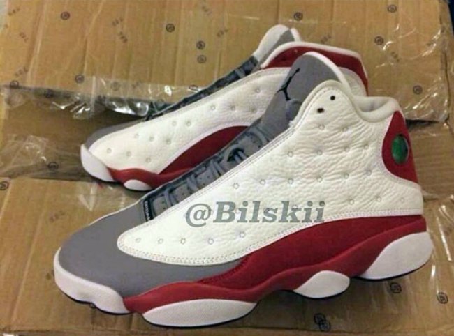 AJ13,Air Jordan 13 AJ13灰头 Air Jordan 13 ＂Grey Toe＂ 2014 实物曝光