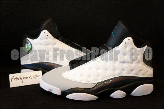 414571-115,AJ13,Air Jordan 13 414571-115 AJ13 Air Jordan 13 “Hologram/Barons” 更多实物图赏