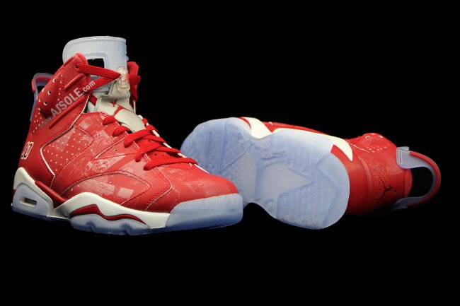 717302-600,AJ6,Air Jordan 6 717302-600 AJ6樱木发售日期 Air Jordan 6 “Slam Dunk” 灌篮高手配色实物图片
