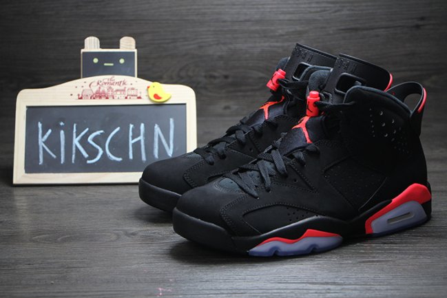 384664-023,AJ6,Air Jordan 6 384664-023 AJ6黑红 Air Jordan 6 ＂Black Infrared＂ 2014 实物图赏