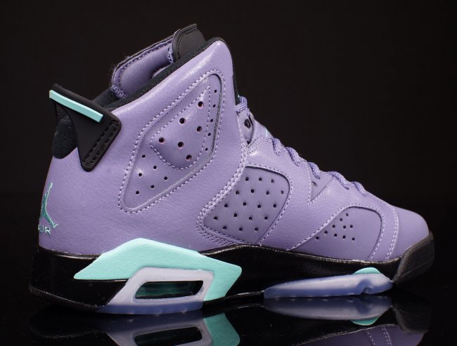 543390-508,AJ6,Air Jordan 6 AJ6 543390-508女款女鞋 Air Jordan 6 GS “Iron Purple” 本周发售