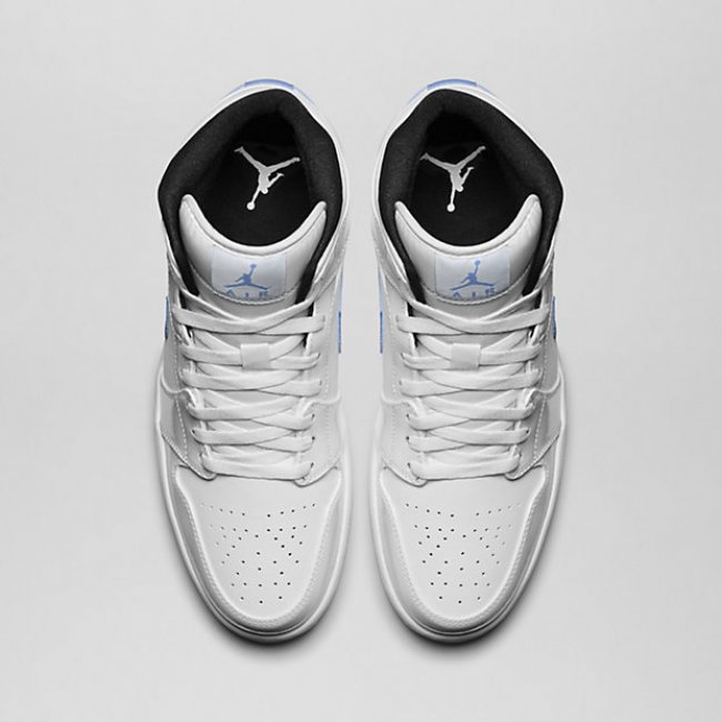 554724-127,AJ1,Air Jordan 1 554724-127AJ1 Air Jordan 1 Mid “Legend Blue” 海外发售信息