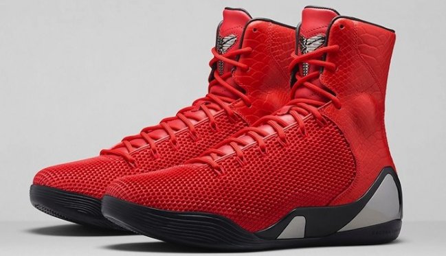 当Nike,Kobe,9,High,EXT遇上红色 716993-600 Kobe 9 High EXT “Red Mamba” 红曼巴官方发售信息