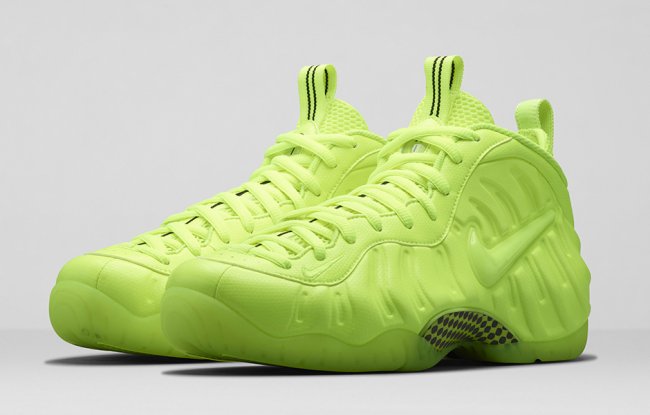 624041-700,Foamposite Pro,Foam 624041-700 Nike Air Foamposite Pro ＂闪黄绿＂ 国内发售信息