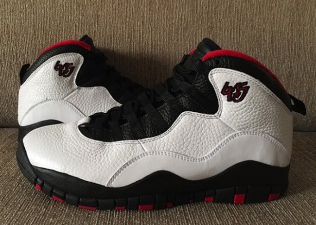 310805-102,AJ10,Air Jordan 10 310805-102AJ10 Air Jordan 10 “Chicago” Remastered 实物图赏