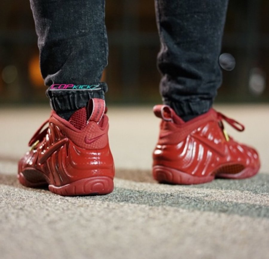 air foamposite pro red october