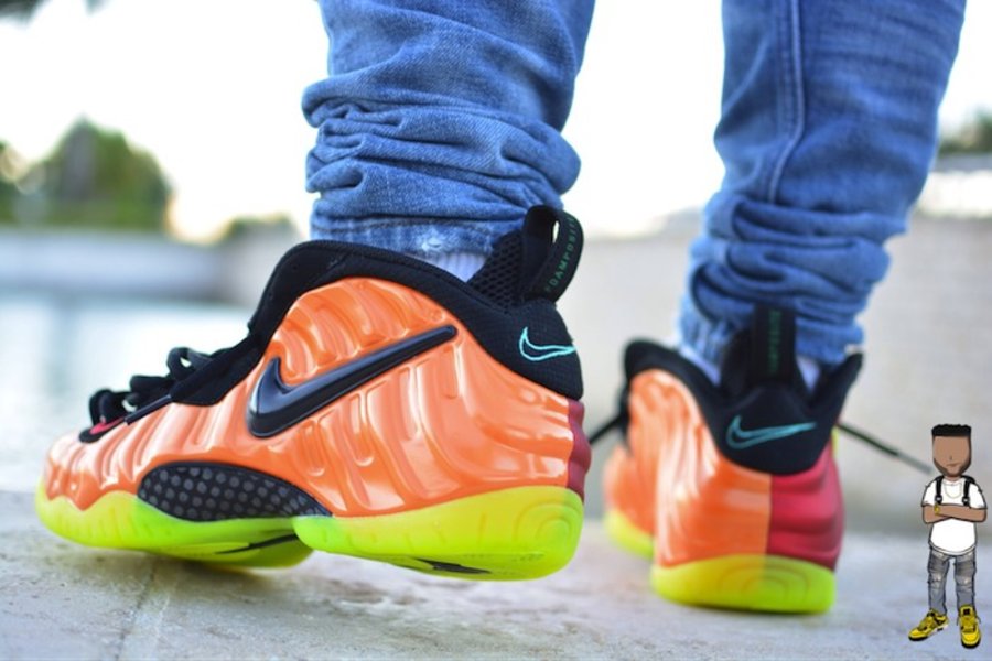 Foamposite Pro,Foamposite  Nike Air Foamposite Pro“What The”上脚实拍