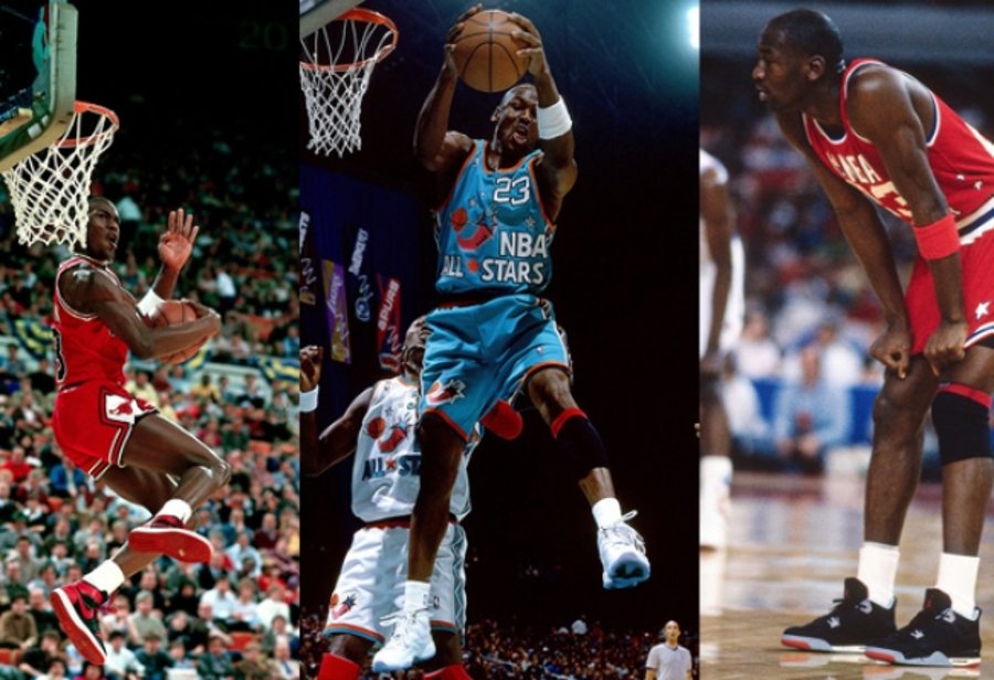 球鞋资讯,球鞋新闻,时尚杂  Michael Jordan 全明星赛 10 大经典球鞋上脚