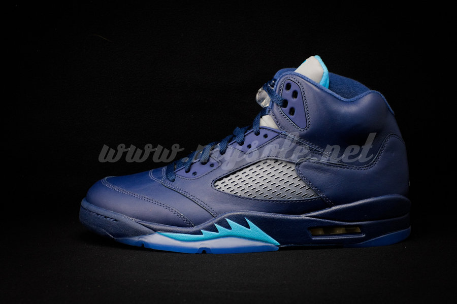 136027-405,AJ5,Air Jordan 5 136027-405 AJ5 Air Jordan 5 ＂Midnight Navy＂ 午夜蓝高清图赏