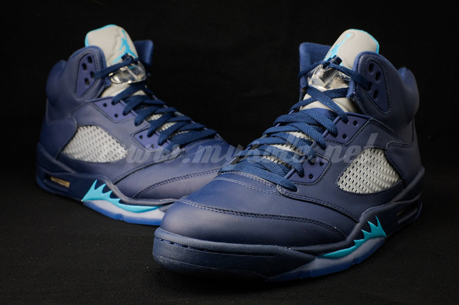 136027-405,AJ5,Air Jordan 5 136027-405 AJ5 Air Jordan 5 ＂Midnight Navy＂ 午夜蓝高清图赏