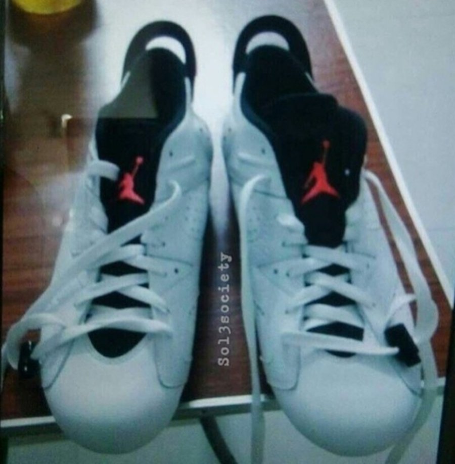 AJ6低帮,AJ6,Air Jordan 6,AJ6 Low AJ6低帮 Air Jordan 6 Low “White Infrared” 白红配色发售信息