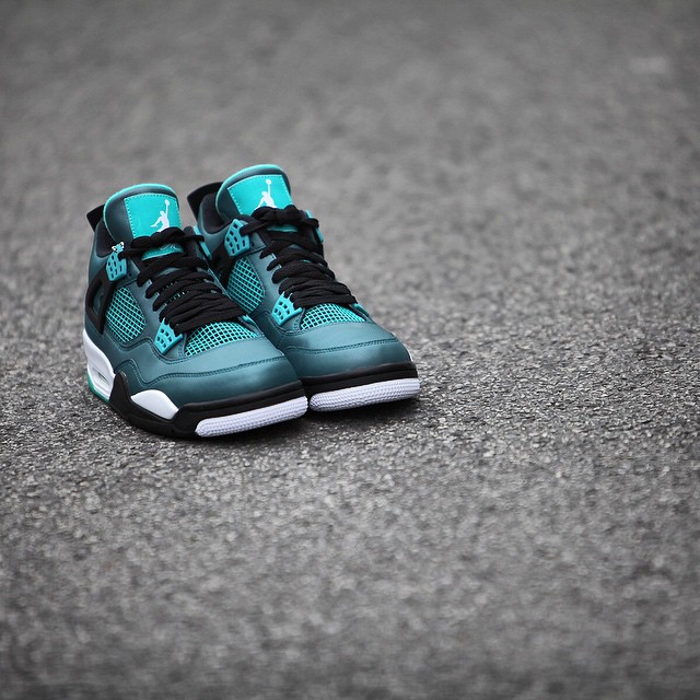 705330-330,AJ4,Air Jordan 4 705330-330AJ4 Air Jordan 4 Retro “Teal” 水绿配色即将发售