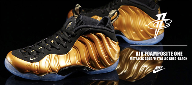 314996-700,Foamposite One,Foam 314996-700金喷 金喷 nike 官网发售瞬间售罄！