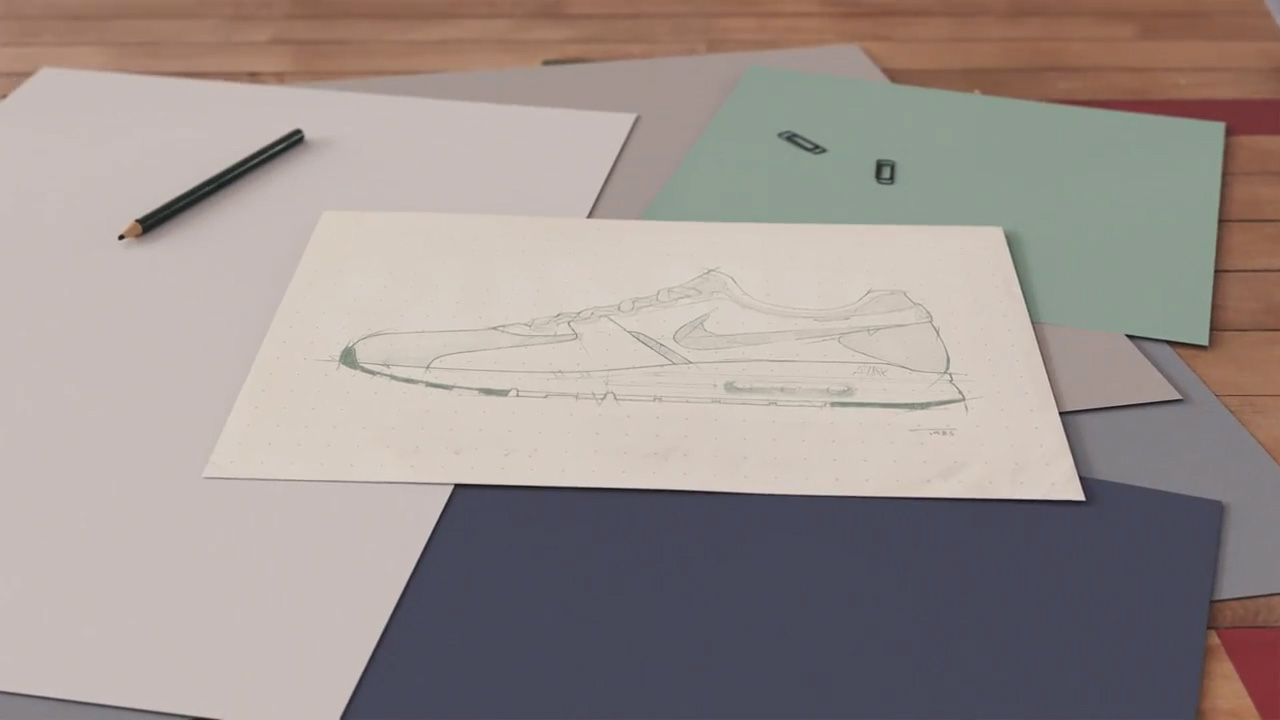 Tinker Hatfield,Air Max  【视频】Air Max Day - Tinker Hatfield's Desk 2015