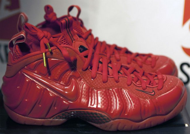 624041-603,Foamposite Pro,Foam 624041-603红泡 Nike Air Foamposite Pro “Red October” 实物细节图赏