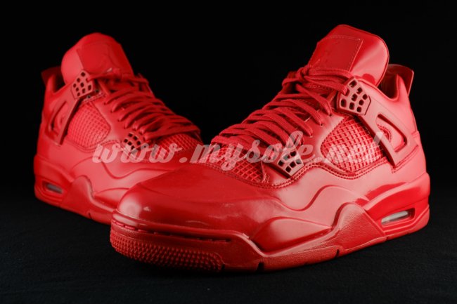 719864-600,AJ4,Air Jordan 4,11 719864-600AJ4 Air Jordan 11LAB4 “Red”清晰图赏