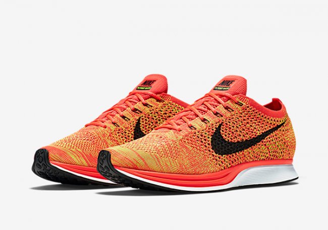 Nike,Flyknit Racer  Nike Flyknit Racer “Bright Crimson” 新色发售