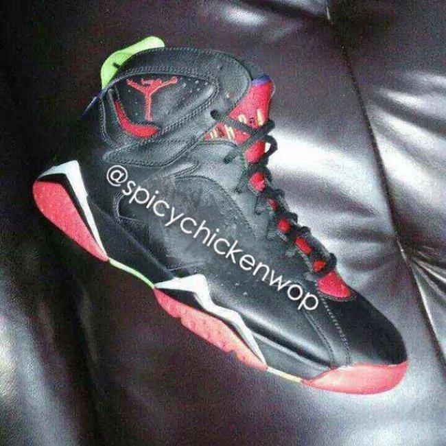 AJ7,Air Jordan 7 AJ7 火星人马丁亮相？Air Jordan 7 “Marvin The Martian”