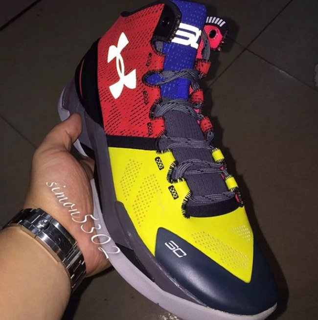 Curry 2,Under Armour  疑似 Under Armour Curry 2 实物曝光