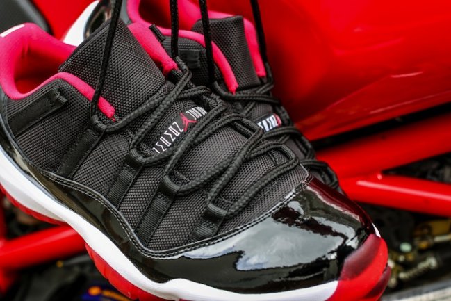 528895-012,AJ11低帮,AJ11 Low,Air 528895-012AJ11低帮 黑红诱惑周末登场，Air Jordan 11 Low ＂Bred＂