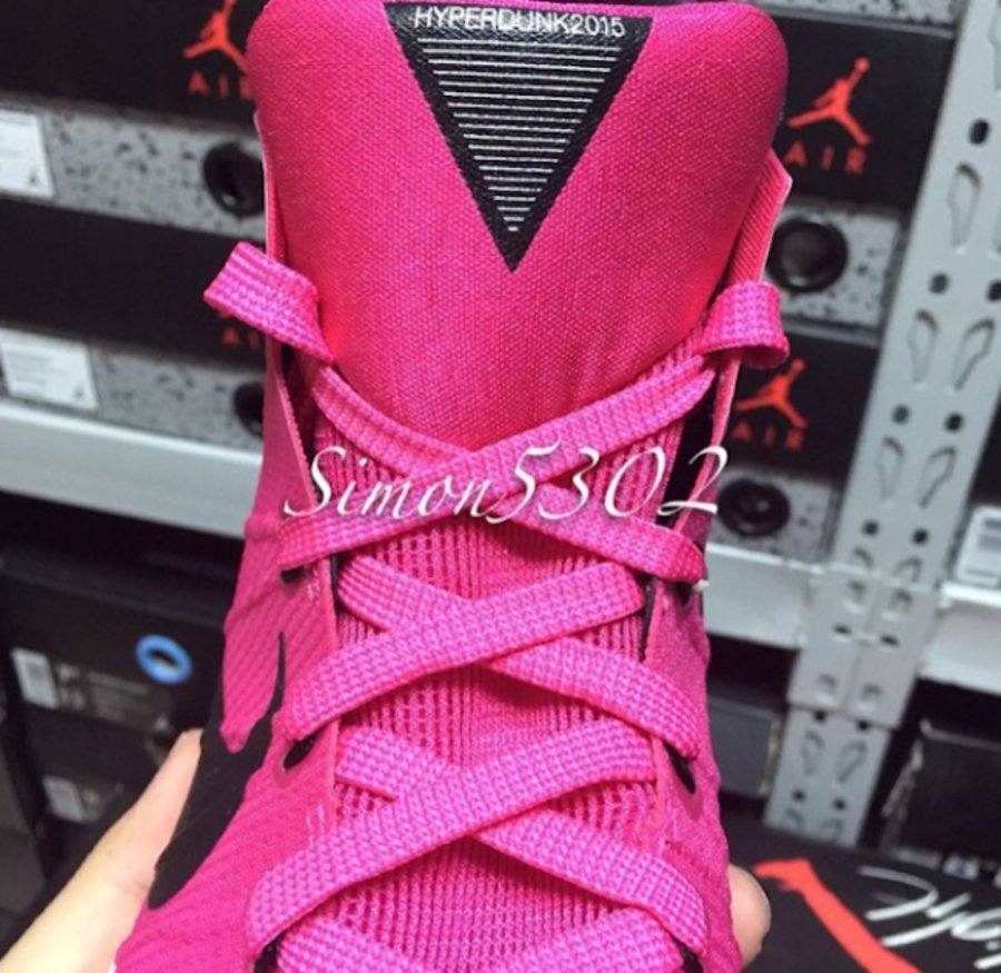 HD2015,Hyperdunk 2015,Nike HD2015 Nike Hyperdunk 2015 “Think Pink” 乳腺癌配色实物近赏