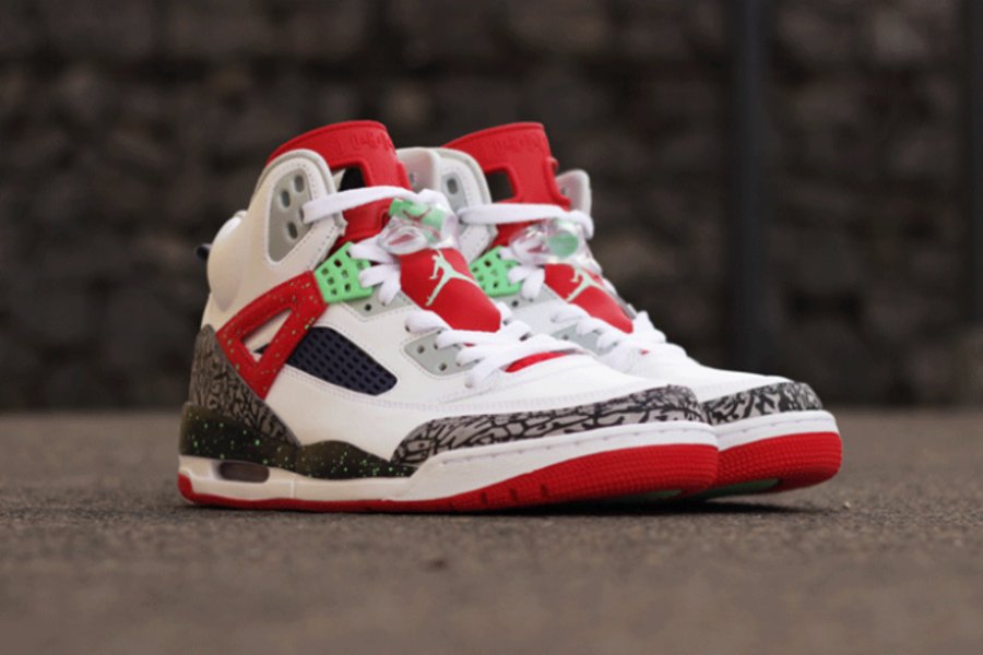 Jordan Spizike  Jordan Spizike 白红绿新色登场