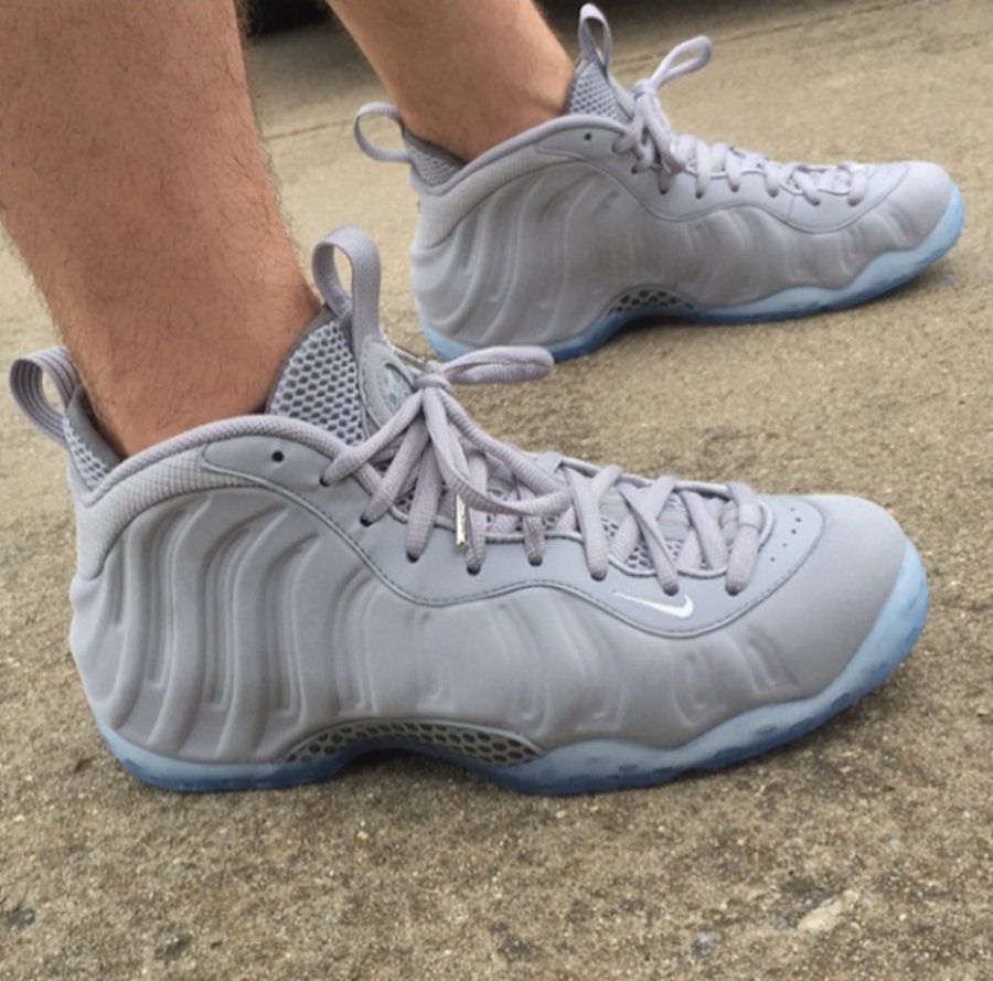 575420-007,Foamposite One,Foam 575420-007喷泡 Nike Air Foamposite One “Grey Suede” 上脚实拍