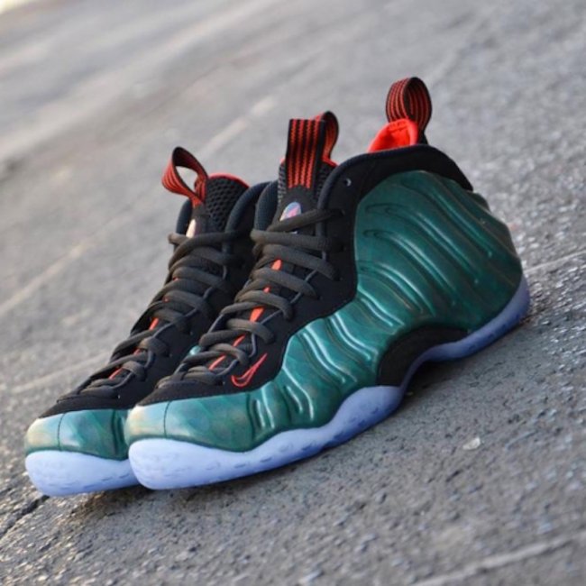 575420-300,Foamposite One,Foam 575420-300钓鱼喷 Nike Air Foamposite One “Gone Fishing” 全新上脚图片