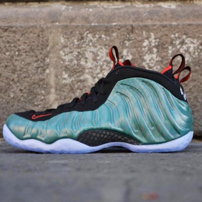 575420-300,Foamposite One,Foam 575420-300钓鱼喷 Nike Air Foamposite One “Gone Fishing” 全新上脚图片