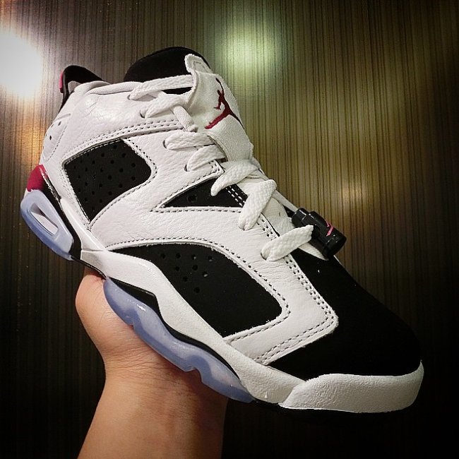 AJ6低帮,AJ6,Air Jordan 6,AJ6 Low AJ6低帮 Air Jordan 6 Low GS “Sport Fuchsia” 实物新图